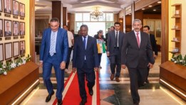 زيارة سفير كوت ديفوار لميناء دمياط