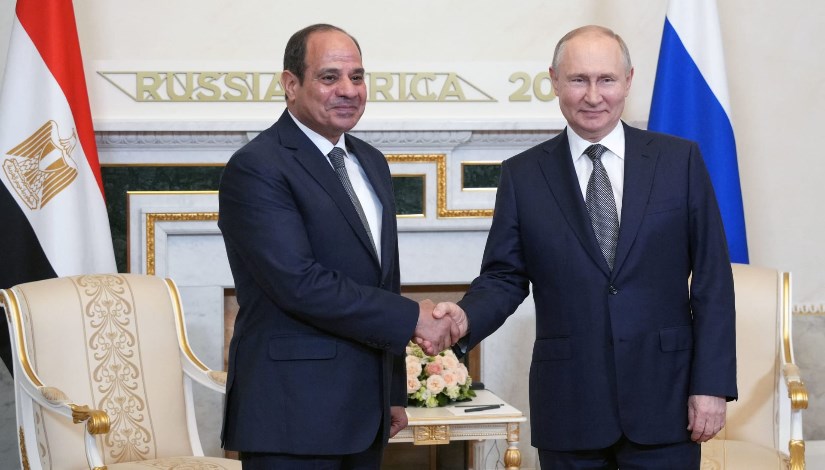 الرئيس السيسي وبوتين الرئيس السيسي وبوتين