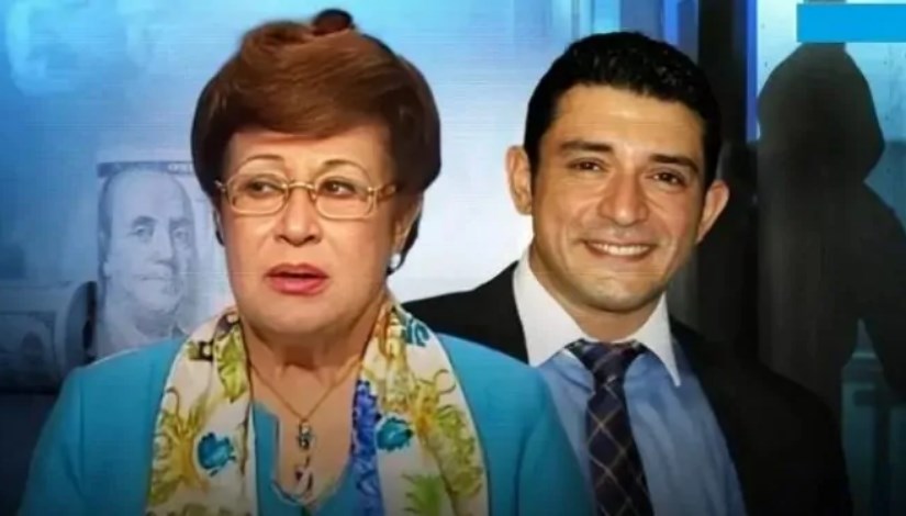 الدكتورة نوال الدجوي وحفيدها الدكتورة نوال الدجوي وحفيدها