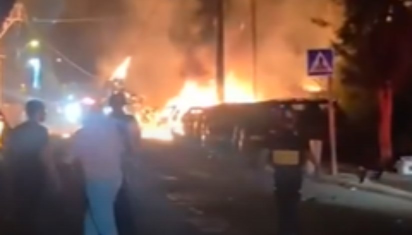 صواريخ إيران فى حيفا صواريخ إيران فى حيفا