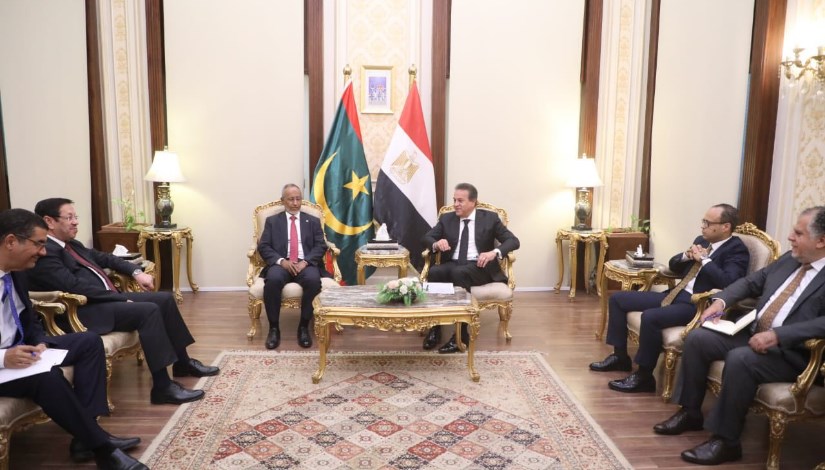 وزير الصحة ونظيره الموريتاني وزير الصحة ونظيره الموريتاني
