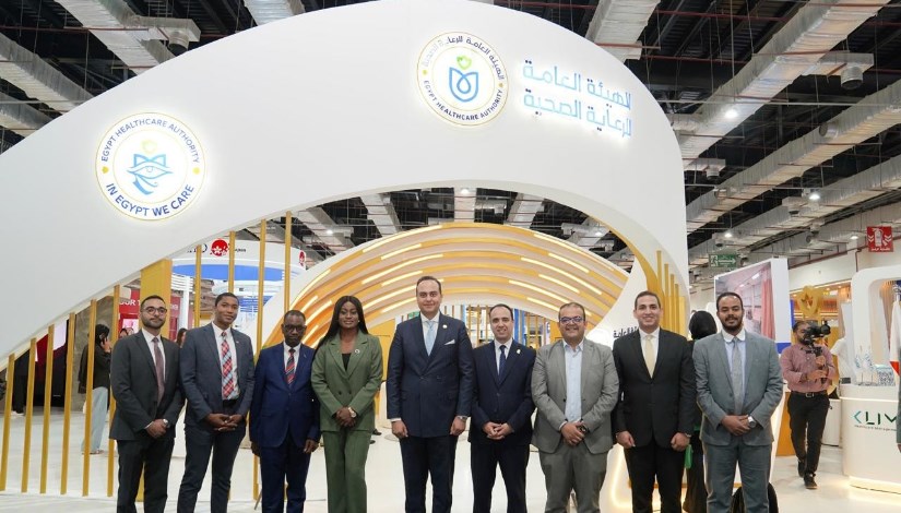 خلال فعاليات النسخة الرابعة من معرض ومؤتمر الصحة الأفريقي خلال فعاليات النسخة الرابعة من معرض ومؤتمر الصحة الأفريقي