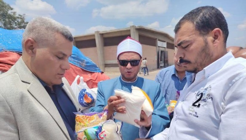 صور من حملة التوزيع في الشرقية