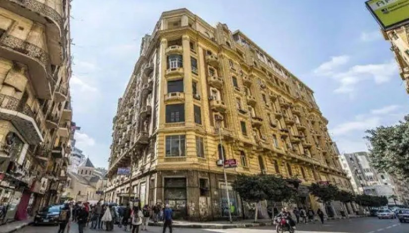 مبنى قديم في القاهرة مبنى قديم في القاهرة