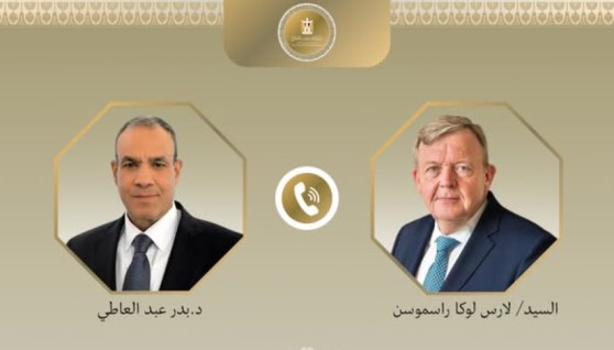 وزير الخارجية يتصل بنظيره الدنماركي