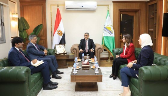 محافظ الجيزة يستقبل سفير جمهورية باكستان