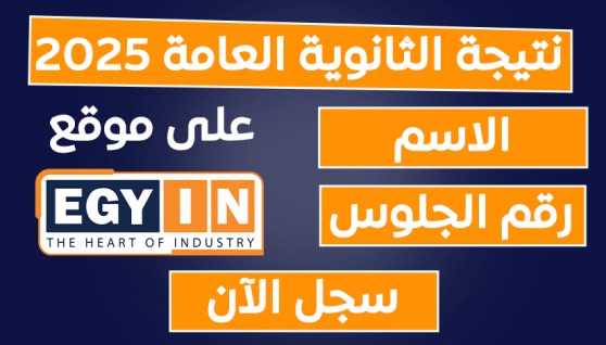 ظهور نتيجة الثانوية العامة 2025 على موقع إيجي إن برقم الجلوس