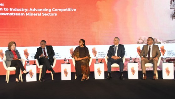 جلسة حوارية من منتدى مصر للتعدين 2025