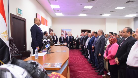 خلال مؤتمر حملة حماية عمال التوصيل