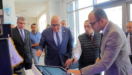 رئيس العربية للتصنيع يتفقد الإستعدادات النهائية لإفتتاح معرض الهيئة بالعلمين