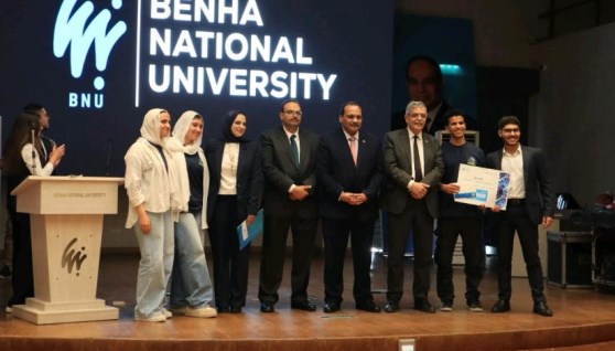 فريق "MedTech" من جامعة بنها الأهلية يتأهل لنهائيات مسابقة NU Research الدولية