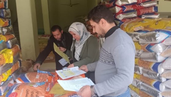  حملات تفتيش مكثفة ومفاجئة على مخازن الأعلاف