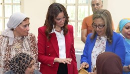 فعاليات إطلاق الورشة التدريبية لتأهيل 60 شابًا من طلاب الجامعة على الصناعات التراثية