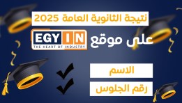 نتيجة الثانوية العامة 2025