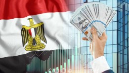 دولارات أمريكية - علم مصر