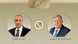 وزير الخارجية يتصل بنظيره الدنماركي