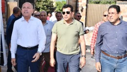 وزير الرياضة ومحافظ القاهرة يتفقدان المركز الرياضي بشبرا