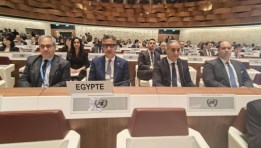 جانب من مشاركة وزير التموين