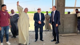 جانب من زيارة رئيس هيئة تنمية الصعيد