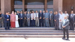 وزير الكهرباء من زيارته لهيئة المواد النووية بمنطقة القطامية
