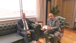 وزيرا الكهرباء والبترول 