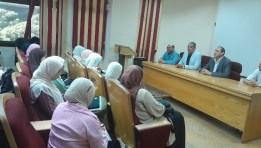نشاط تدريب طلاب الجامعات المصرية