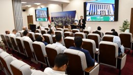 من مقر وزارة البترول بالعاصمة الإدارية
