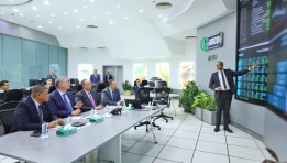 وزير البترول من محطات الغاز