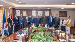 جانب من توقيع اتفاقية بين شركة إيبروم وإنبي