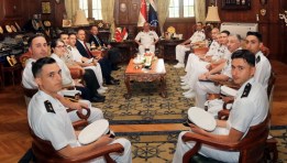 زيارة طلبة الكلية البحرية التركية إلى مصر