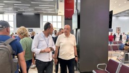 جولة تفقدية لمطار العلمين الدولي