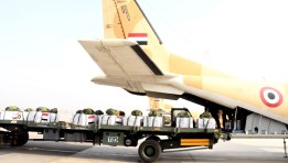 المساعدات الغذائية لقطاع غزة