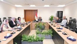 اجتماعاً لمتابعة موقف تطوير وتحديث الخطة القومية للموارد المائية لعام 2050