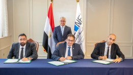 توقيع عقد مشروع شركة النيل لإعادة تدوير البلاستيك
