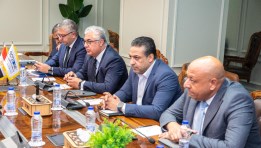 جانب من استقبال الوفد الصيني 