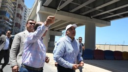 جانب من جولة رئيس الوزراء ومحافظ الإسكندرية