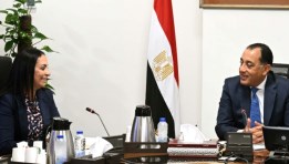 رئيس الوزراء ووزيرة التضامن