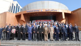 صورة جماعية في ختام اجتماع المجلس الأعلى للجامعات