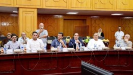 جانب من المؤتمر داخل غرفة الاسماعيلية