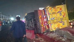 حادث الطريق الدائري بالمعادي