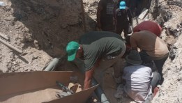 استمرار أعمال الصيانة في محولات جزيرة الدهب