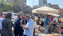 رئيس جنوب القاهرة لتوزيع الكهرباء في موقع الأعطال