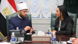 وزيرة التضامن تستقبل وزير الأوقاف