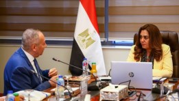 وزيرة التنميه المحليه