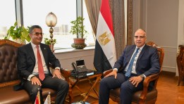 وزير الري ووزير التموين