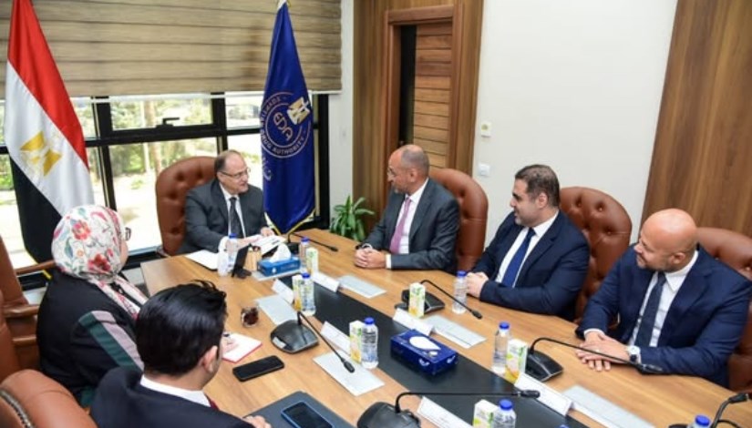 جانب من اجتماع رئيس هيئة الدواء المصرية مع وفد شركة جونسون آند جونسون جانب من اجتماع رئيس هيئة الدواء المصرية مع وفد شركة جونسون آند جونسون