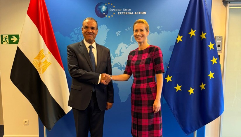 الدكتور بدر عبد العاطي وزير الخارجية والهجرة وكايا كالاس الممثلة العليا للشئون الخارجية والسياسة الأمنية للاتحاد الأوروبي الدكتور بدر عبد العاطي وزير الخارجية والهجرة وكايا كالاس الممثلة العليا للشئون الخارجية والسياسة الأمنية للاتحاد الأوروبي