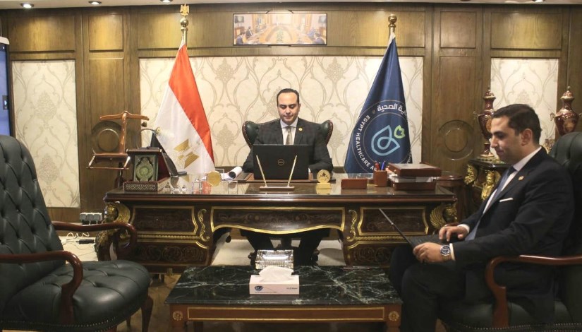 جانب من مشاركة رئيس الرعاية الصحية جانب من مشاركة رئيس الرعاية الصحية