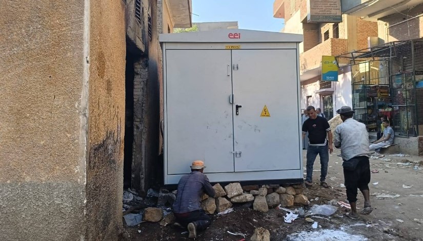 كشك كهرباء بمنطقة شبرامنت كشك كهرباء بمنطقة شبرامنت