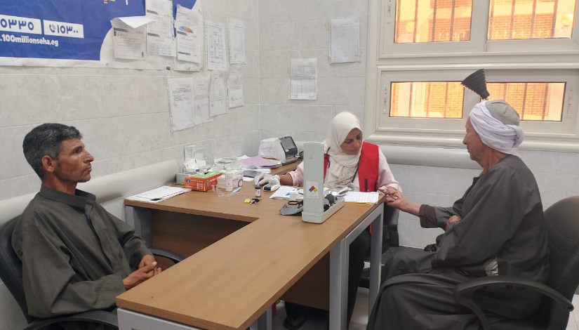 خلال حملة «100 يوم صحة»